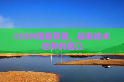 CSDN博客预览，探索技术世界的窗口